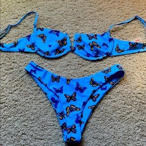 butterfly bikini